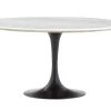 Flamant Aboah, Table A Manger, Ronde, Marbre Blanc, 145 Cm Best