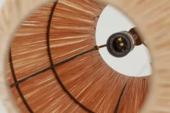 Flamant Aimee, Suspension, Raphia Et Fer, S Outlet