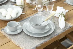 Flamant Alanah, Assiette, Ceramique, Gris, 27Cm Sale