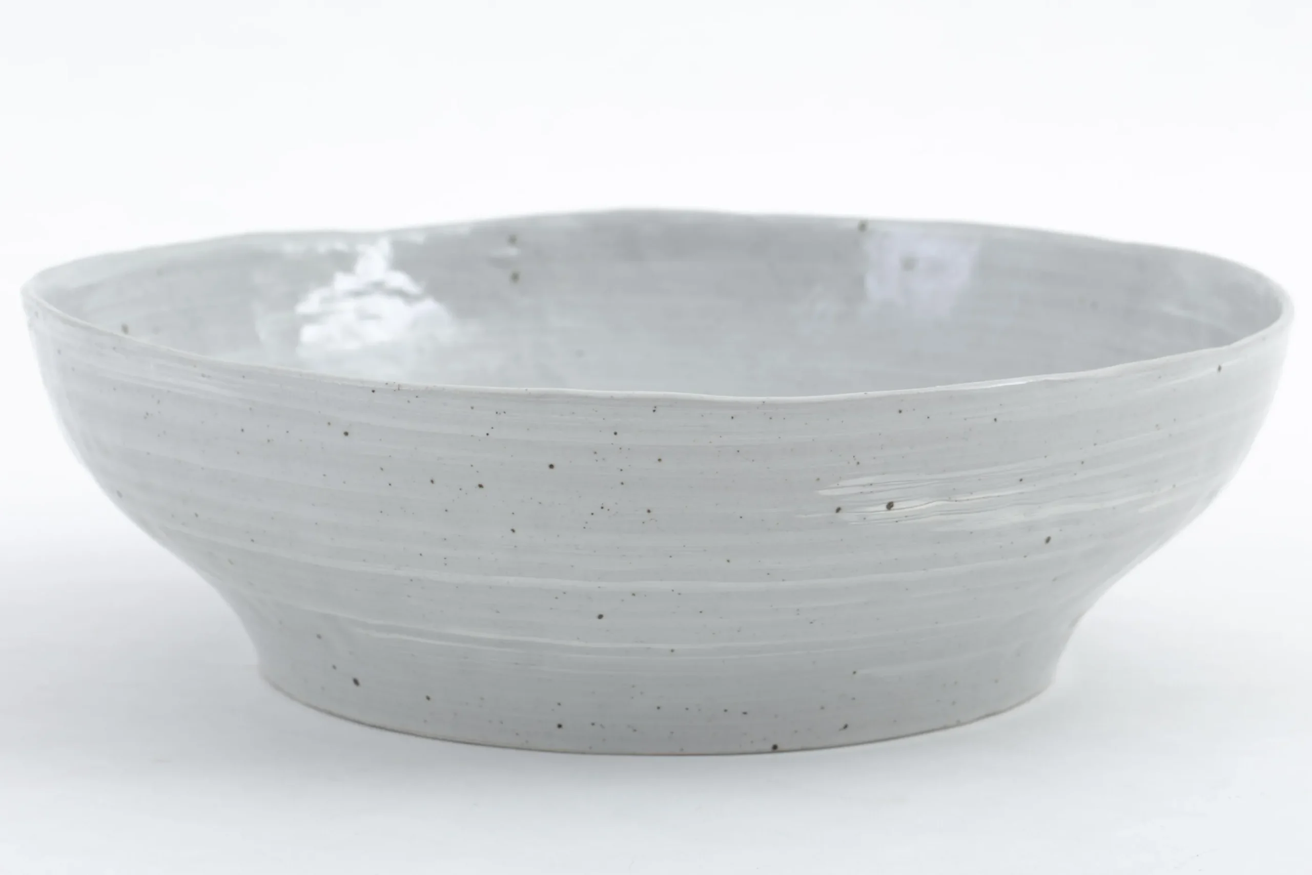 Flamant Alanah, Bol De Service, Ceramique, Gris, 33Cm