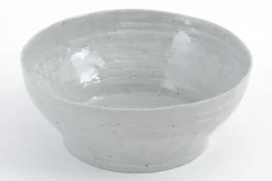 Flamant Alanah, Bol De Service, Ceramique, Gris, 23Cm Sale