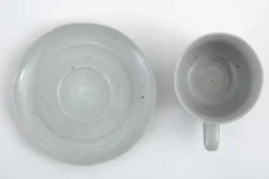 Flamant Alanah, Tasse Et Soucoupe, Ceramique, Gris, 150Ml Online