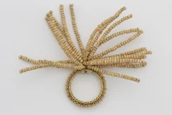 Flamant Andrik, Rond De Serviette, Perles Hot