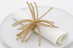 Flamant Andrik, Rond De Serviette, Perles Hot