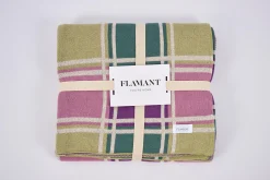 Flamant Archio, Plaid, A Carreaux Discount