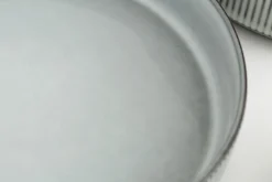 Flamant Architecto, Assiette A Pates, Ceramique, Gris Hot