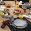 Flamant Architecto, Assiette, Ceramique, Gris, 25,5Cm Clearance