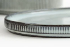 Flamant Architecto, Assiette De Service, Ceramique, Gris Clearance