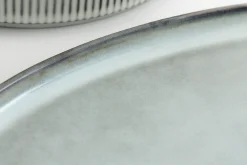 Flamant Architecto, Assiette De Service, Ceramique, Gris Clearance