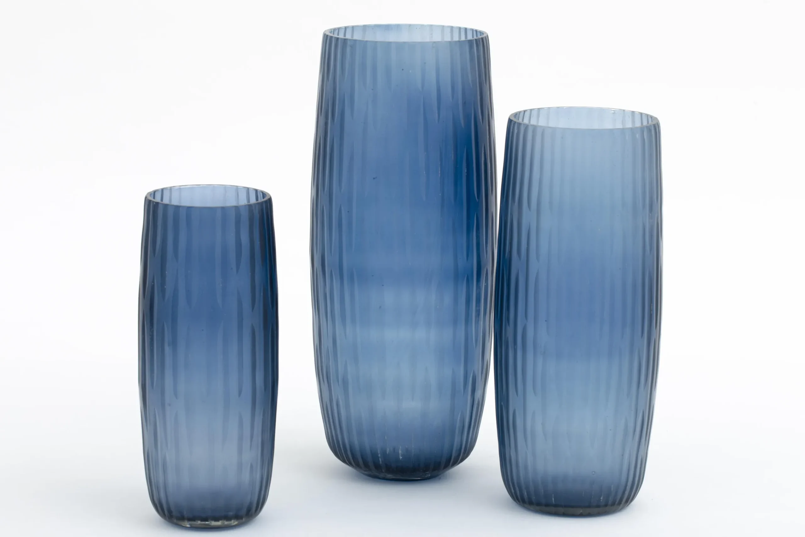 Flamant Arez, Vase, Verre, Bleu, L Clearance
