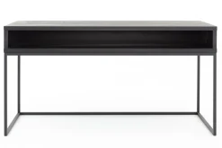 Flamant Armand, Bureau, Chene Noir Et Metal Best