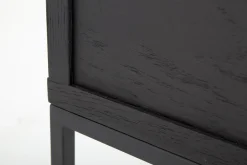 Flamant Armand, Bureau, Chene Noir Et Metal Best