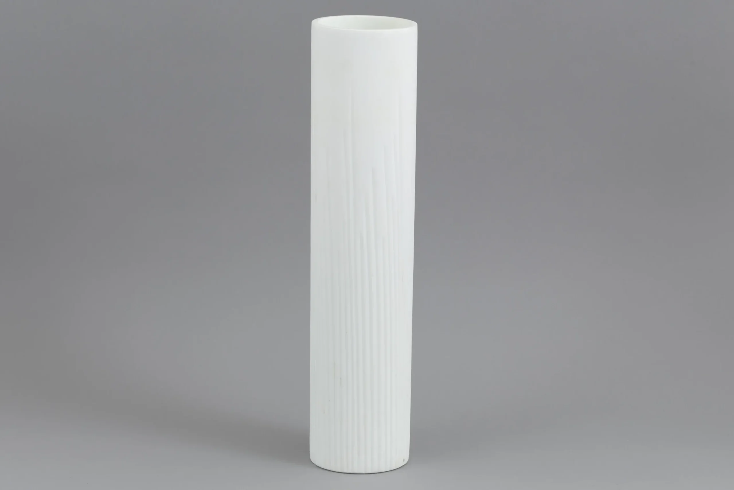 Flamant Ayla, Vase, Verre, Blanc, O10,5X44H Sale
