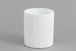 Flamant Ayla, Vase, Verre, Blanc, O8X9,5H Discount