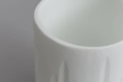 Flamant Ayla, Vase, Verre, Blanc, O8X9,5H Discount