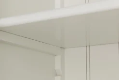 Flamant Balmore, Bibliotheque, Blanche, 2 Parties, Avec Echelle Discount