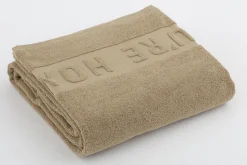 Flamant Baobao, Serviette De Bain, Lin, 100X180 Cm New