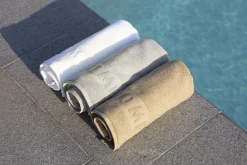 Flamant Baobao, Serviette Invite, Gris Clair Best