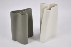 Flamant Barrie, Vase, Ceramique, Latte, L