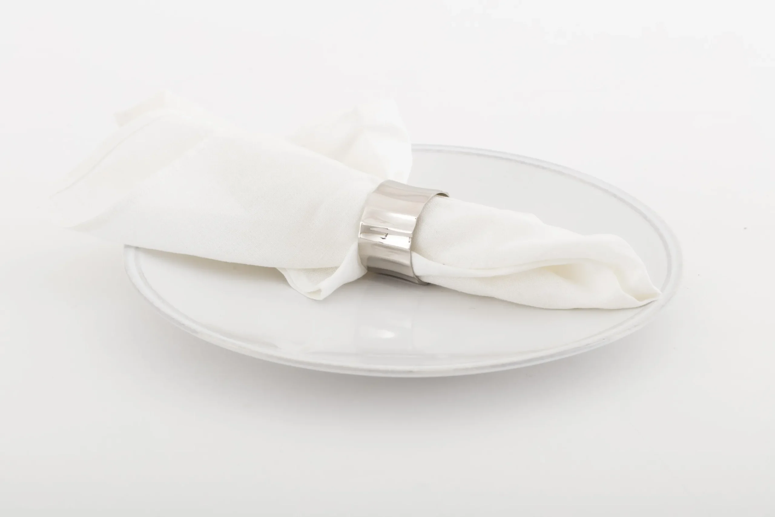 Flamant Baruch, Rond De Serviette, Nickel Clearance