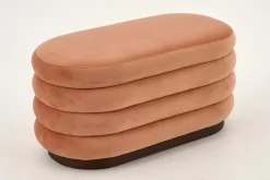 Flamant Beatrice, Pouf, Ovale, Rose Discount