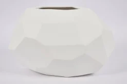 Flamant Belinda, Vase, Ceramique, Blanc, Modele 1 Clearance