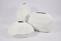 Flamant Belinda, Vase, Ceramique, Blanc, Modele 3 Outlet