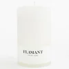 Flamant Beth, Bougie, Couleur Blanc, 9X15Cm Sale