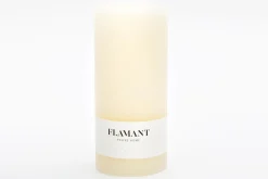 Flamant Beth, Bougie, Couleur Creme, 9X20Cm Sale