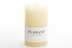 Flamant Beth, Bougie, Couleur Creme, 7X11,5Cm Hot