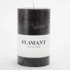 Flamant Beth, Bougie, Couleur Noir, 7X11,5Cm Clearance