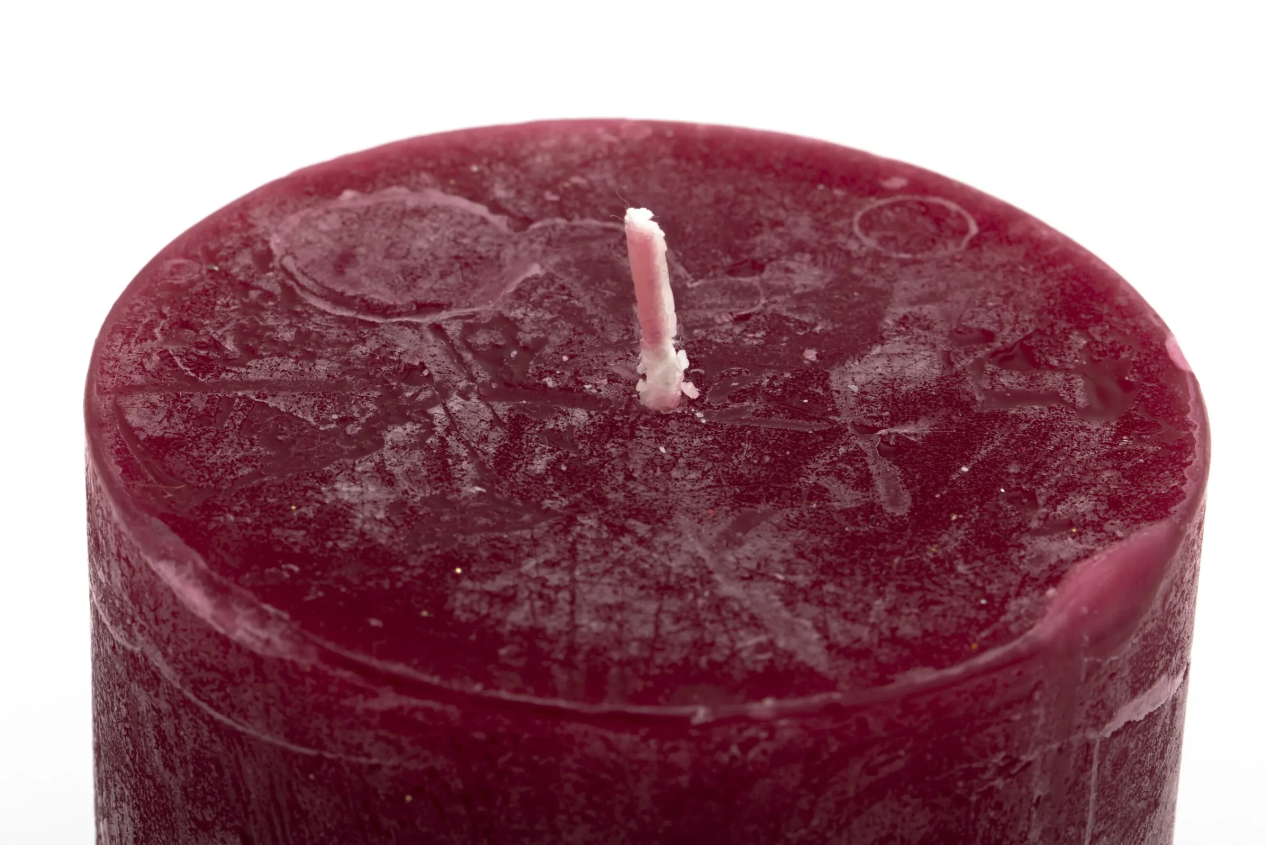 Flamant Beth, Bougie, Couleur Rouge Balmoral, 7X11,5Cm