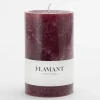 Flamant Beth, Bougie, Couleur Rouge Balmoral, 9X15Cm Clearance