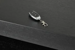 Flamant Bjorn, Buffet, Noir, 4 Portes, Avec Lumieres Led A Intensite Variable Outlet