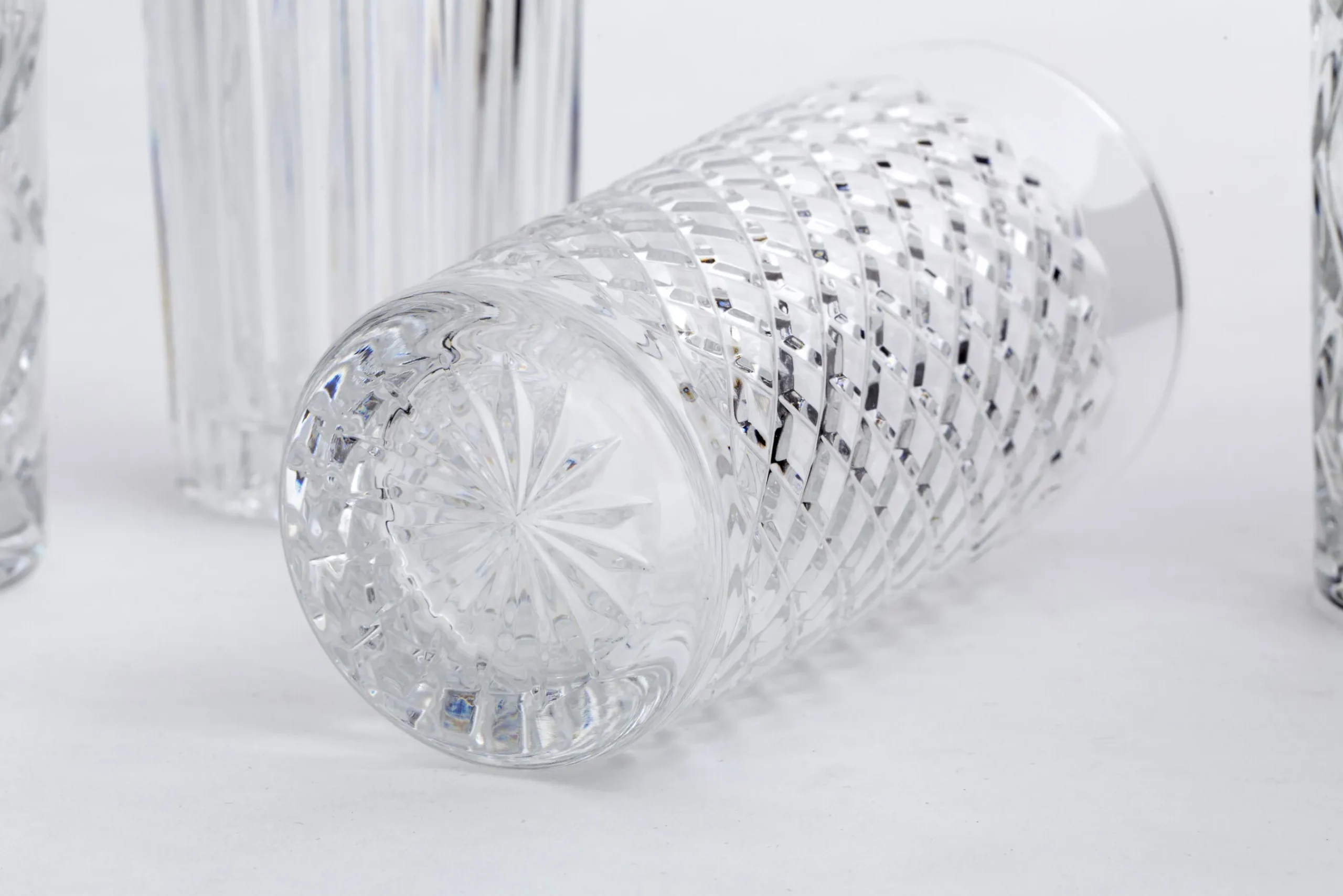 Flamant Bogart, Grand Verre, Coupe A La Main, Ensemble De 6 Clearance