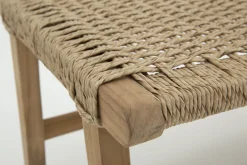 Flamant Brendon, Pouf, Tresse Sale