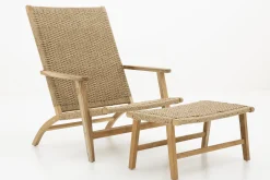 Flamant Brendon, Pouf, Tresse Sale