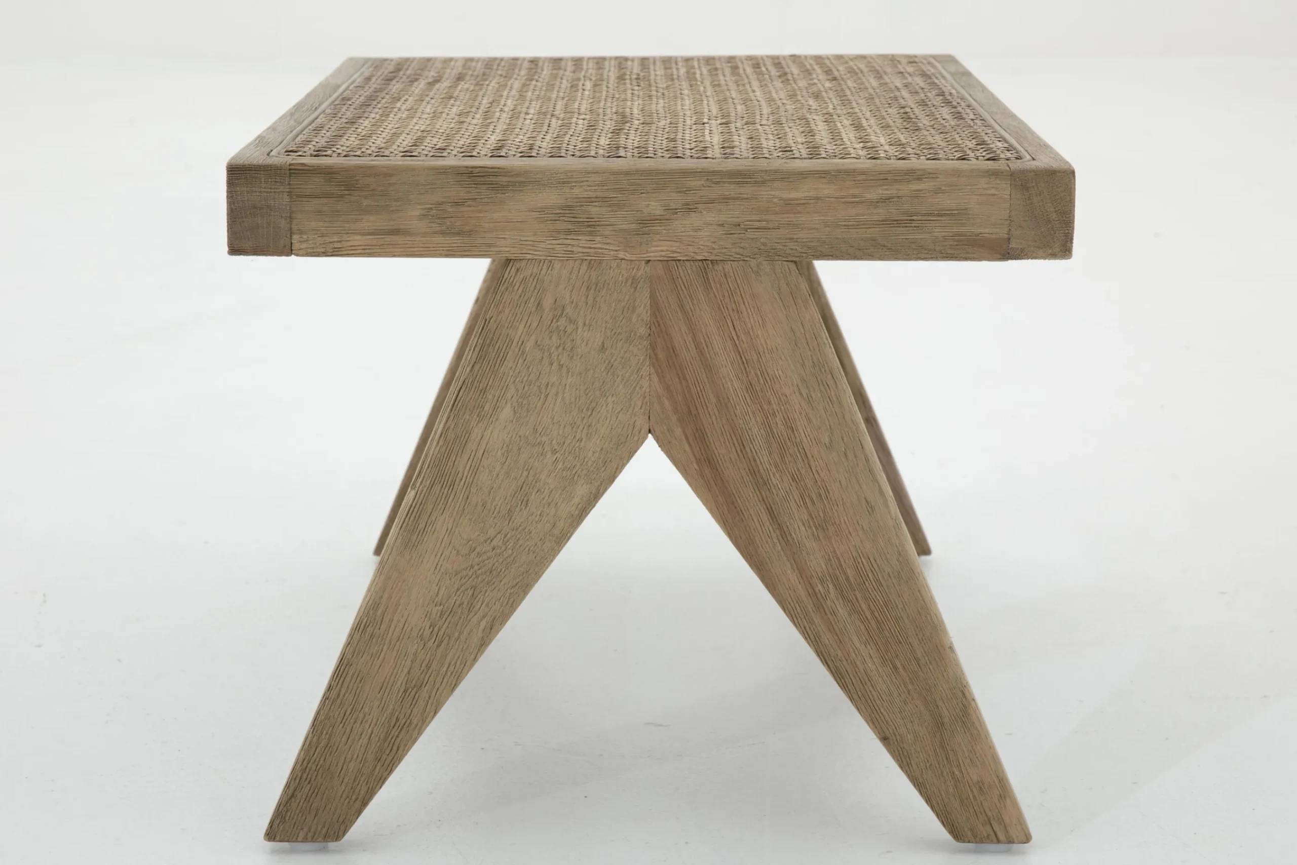 Flamant Bruno, Banc, Chene Et Roseau Clearance