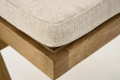 Flamant Bruno, Fauteuil, Chene, Roseau, Avec Coussin New