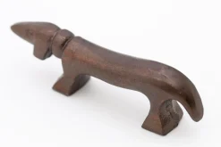 Flamant Calum, Chien, Bronze Cuivre, S Hot