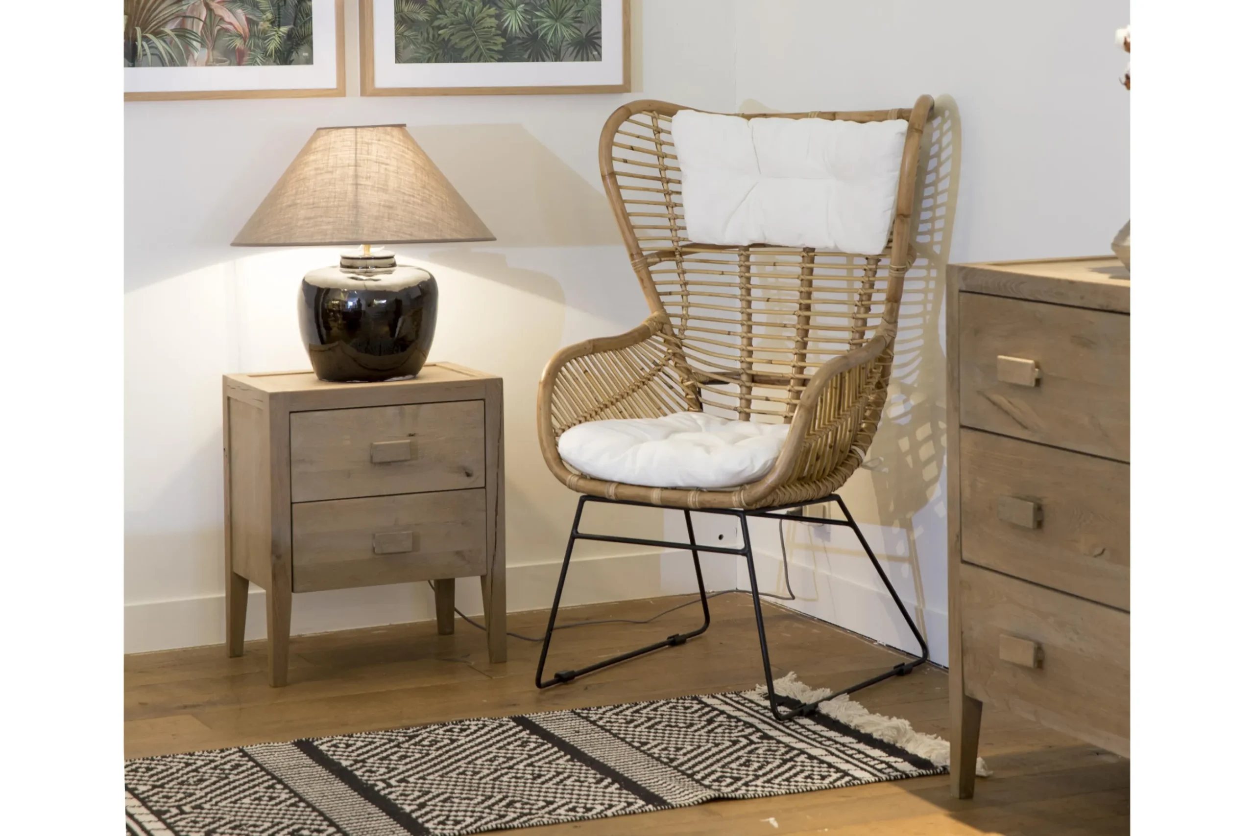 Flamant Cape Cod, Commode, Chene Patine