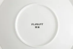 Flamant Cathy, Assiette A Pates, Bone China, Blanc Online