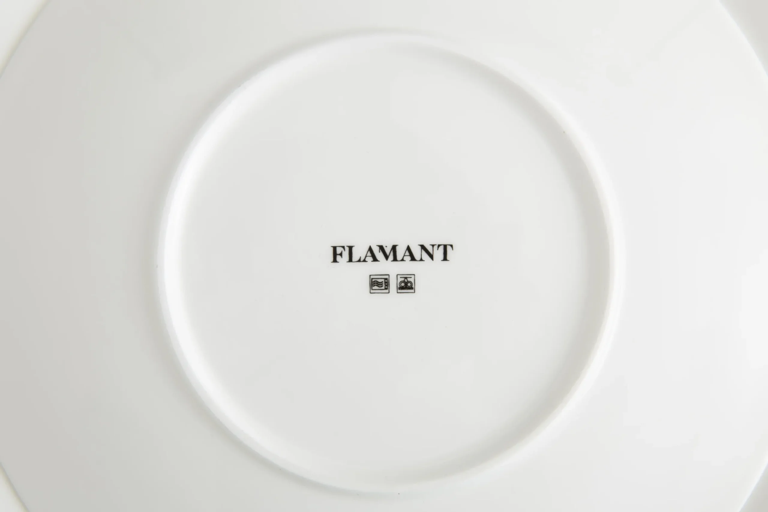 Flamant Cathy, Assiette A Pates, Bone China, Blanc Online