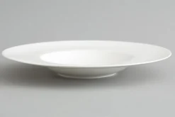 Flamant Cathy, Assiette A Pates, Bone China, Blanc Online