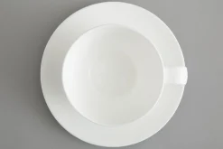 Flamant Cathy, Tasse Et Soucoupe, Porcelaine, Blanc, 200Ml Discount