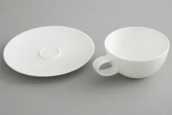 Flamant Cathy, Tasse Et Soucoupe, Porcelaine, Blanc, 200Ml Discount