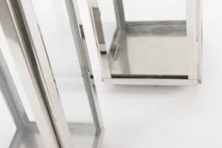 Flamant Charme, Lanterne, Acier Et Verre, Xl Outlet