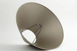 Flamant Circum, Abat-Jour, Naturel Et Argent, Conique, 55 Cm Online