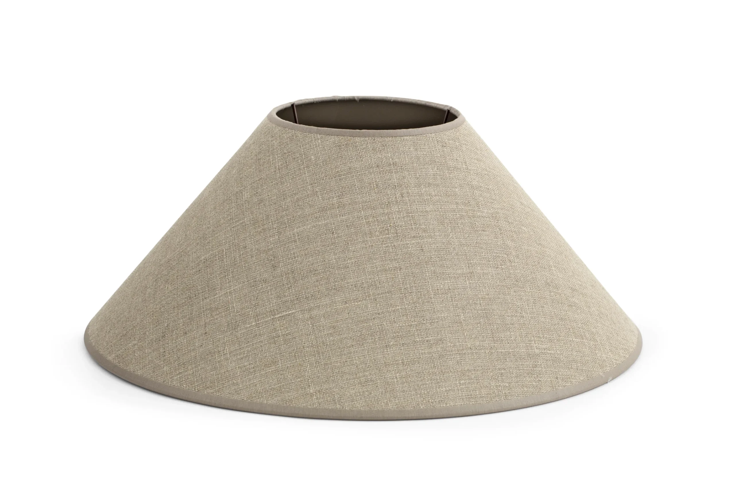 Flamant Circum, Abat-Jour, Naturel Et Argent, Conique, 45 Cm Discount