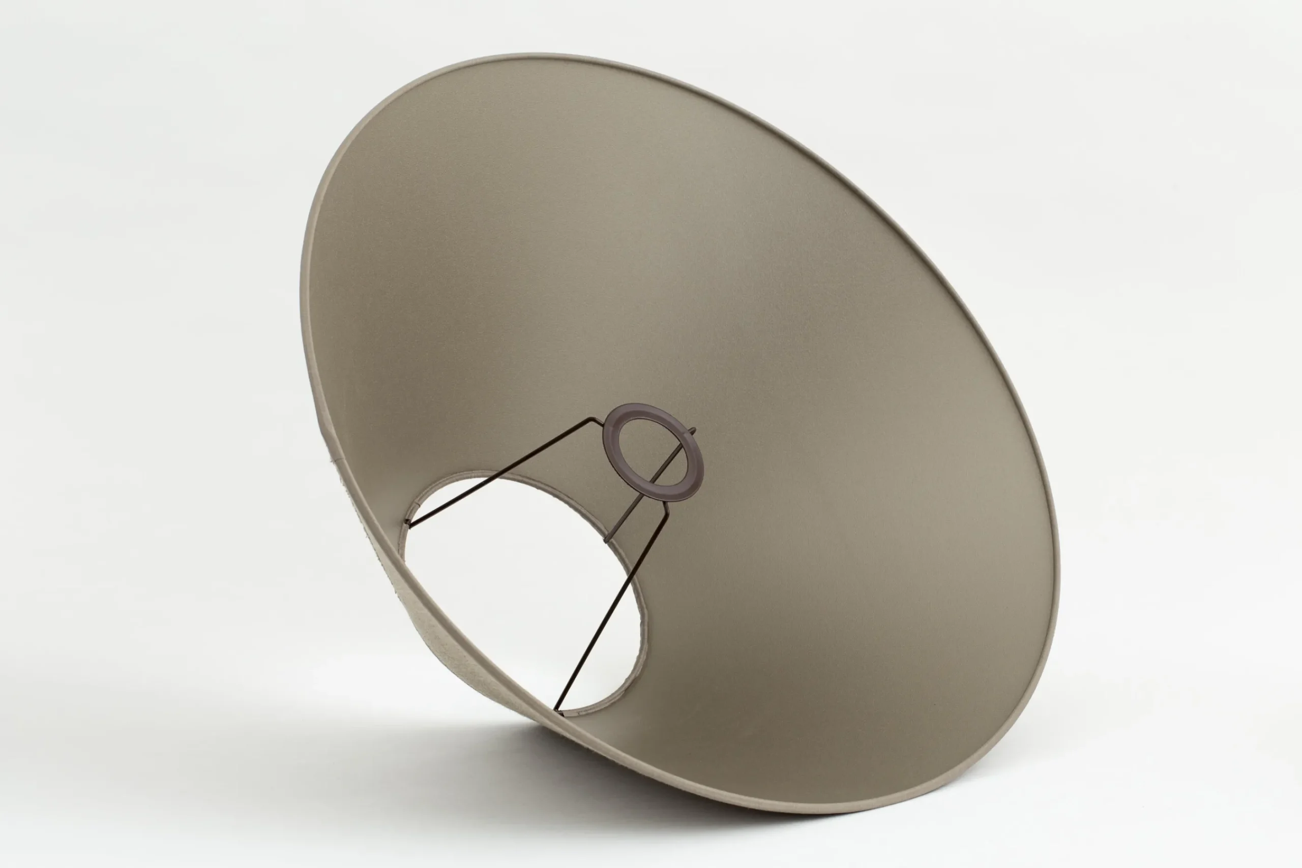 Flamant Circum, Abat-Jour, Naturel Et Argent, Conique, 45 Cm Discount